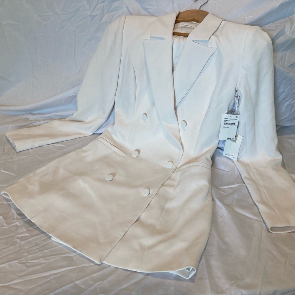 Good American Ivory Blazer